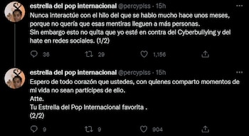 Percy Pls en Twitter.