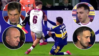“Que no nos dirija más” y “le faltó personalidad para echar a un jugador de Boca”: la furia de Lanús contra el árbitro y el VAR por no expulsar a Flores