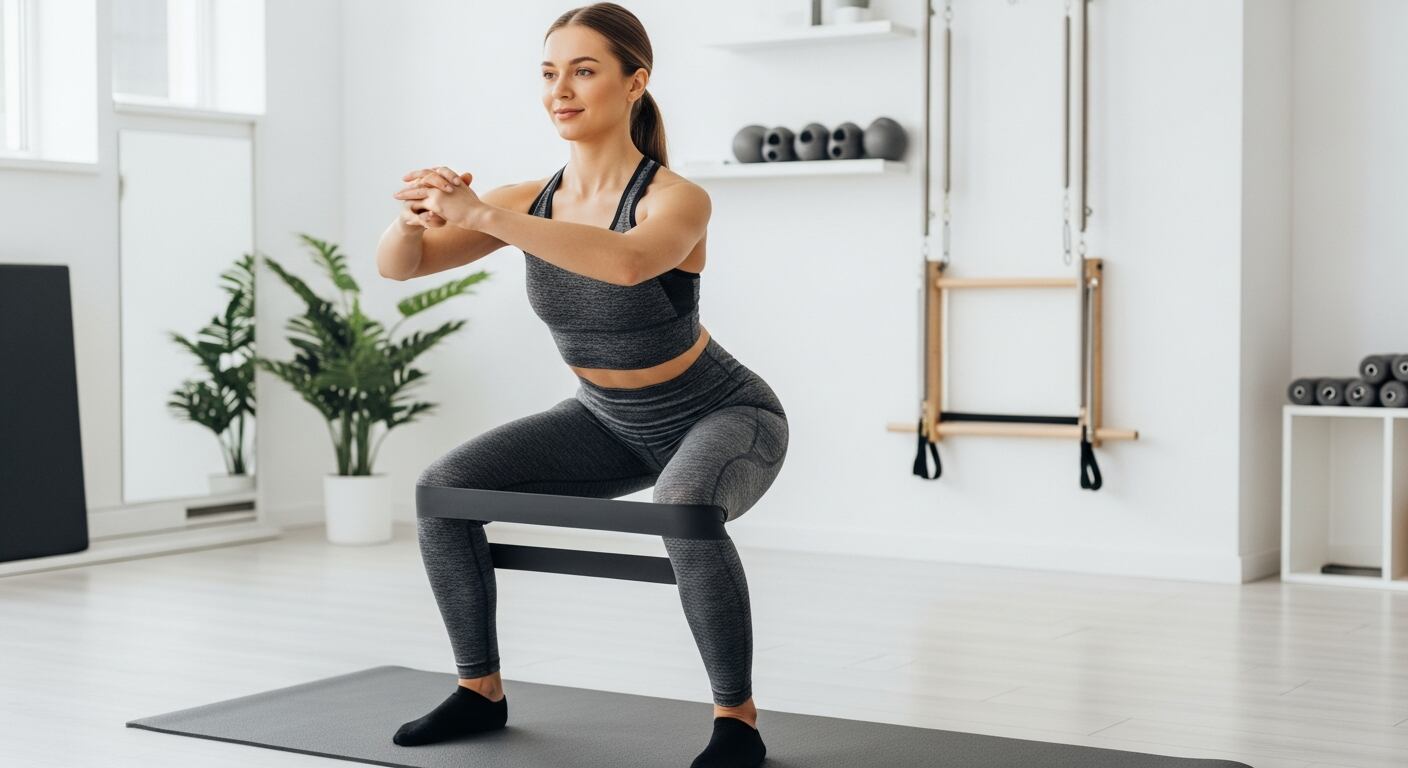 Expertos recomiendan el método HILIT y alternativas de bajo impacto como sentadillas isométricas, flexiones apoyadas y ejercicios con banda para lograr entrenamientos exigentes sin riesgo de lesiones. (Imagen Ilustrativa Infobae)