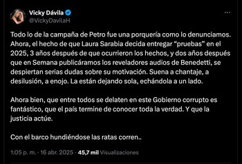 La precandidata presidencial aseguró que