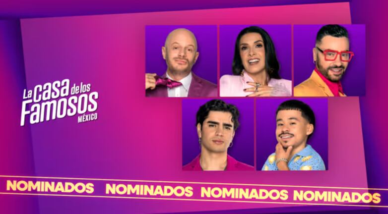 Nominados de la semana. (Captura de pantalla)