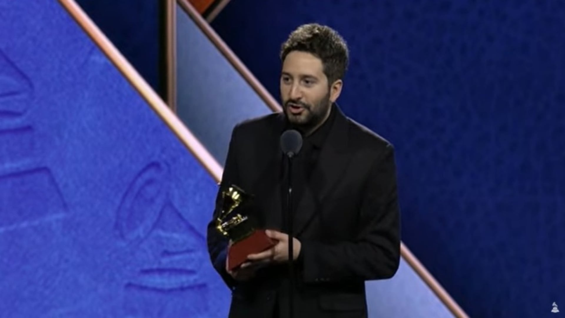 Nico Cotton ganó el Latín Grammy como productor del año. (Captura de video)