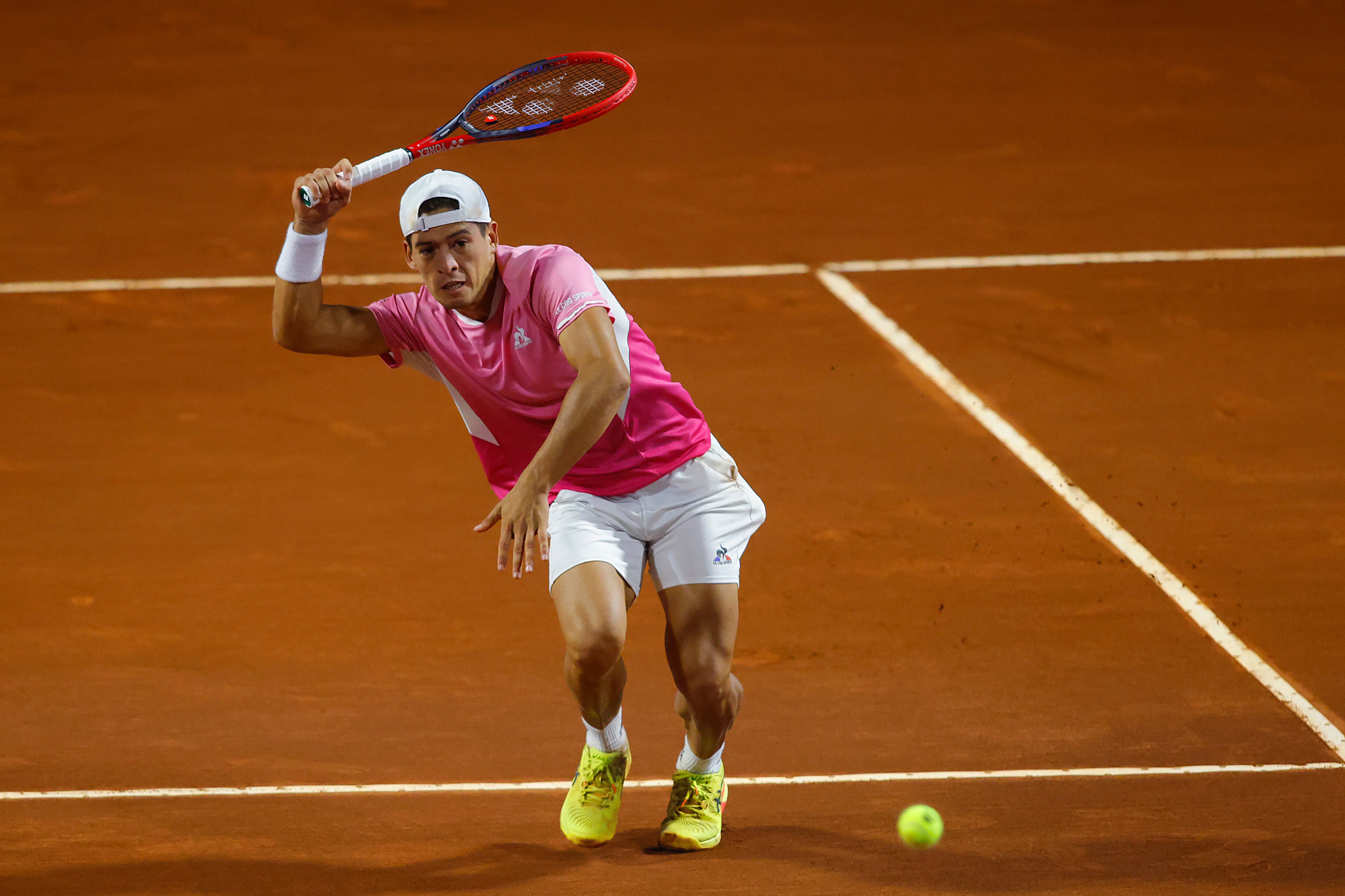 Sebastián Báez busca cerrar de buena forma un año irregular (Fuente: EFE/ Esteban Garay)