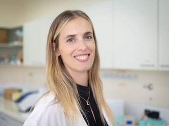 La doctora Lucía Moro, especialista