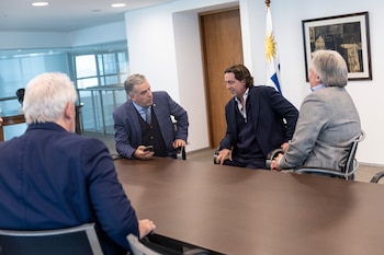 Orsi creó una comisión con la AUF y la Intendencia de Montevideo para los operativos del Mundial 2030 (Camilo dos Santos Ayala, Presidencia)