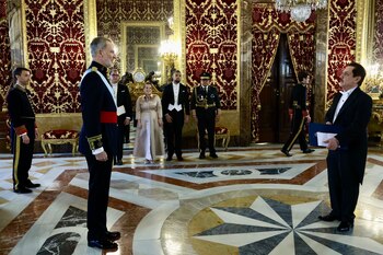 Felipe VI recibe las Cartas