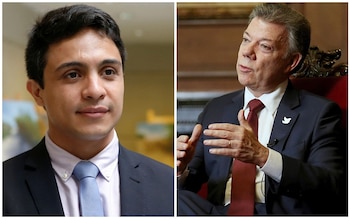 El activista Lorent Saleh arremetió