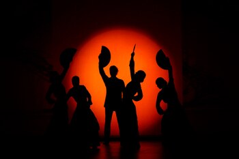 La bailaora española Sara Baras presenta su espectáculo "Sombras" en el teatro New York City Center. EFE/Kena Betancur/Archivo