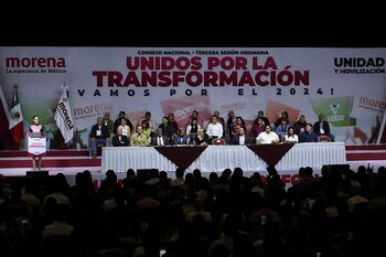 Claudia Sheinbaum fue electa candidata