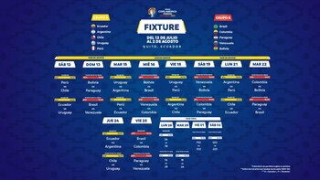 Este es el calendario de