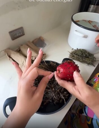 La creadora de contenido reveló