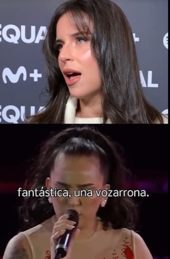 Nathy Peluso, a la izquierda,