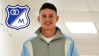 James Rodríguez, a Millonarios: directivos