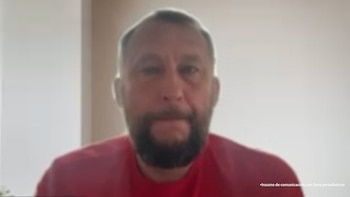 Mikhail Krasnov, tras la audiencia de imputación, en la que no aceptó los cargos - crédito Fiscalía General de la Nación