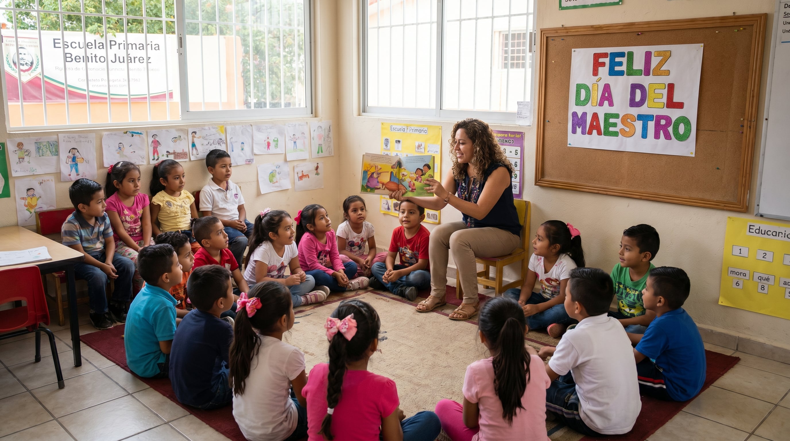 Cada 15 de mayo, las escuelas mexicanas suspenden clases para reconocer oficialmente la labor docente. (Imagen Ilustrativa Infobae)