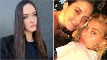 La hermana de Hailey Bieber