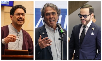 Iván Cepeda, Sergio Fajardo y