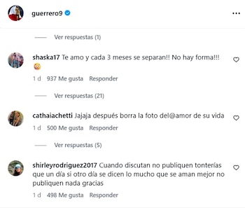 Paolo escribió “amor de mi vida”, pero los comentarios fueron otros: redes recuerdan las separaciones y no perdonan. IG