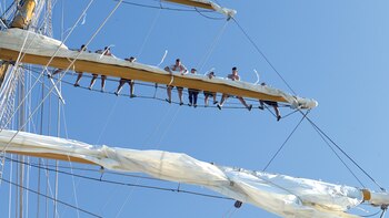 Las velas de la Fragata