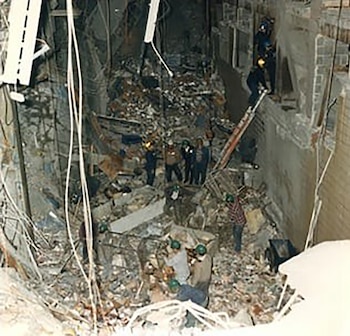 Un fragmento de la camioneta