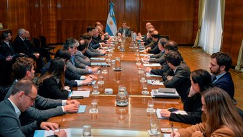 La imagen de la reunión