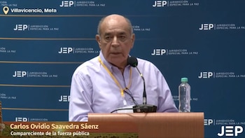 El general en retiro Carlos Olivio Saavedra reconoció ante la JEP su responsabilidad en falsos positivos en el Meta