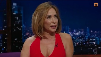 El surrealista regreso de María Patiño a la televisión: de las lágrimas tras nueve meses de parón a subir en un carrito de golf con Óscar Puente