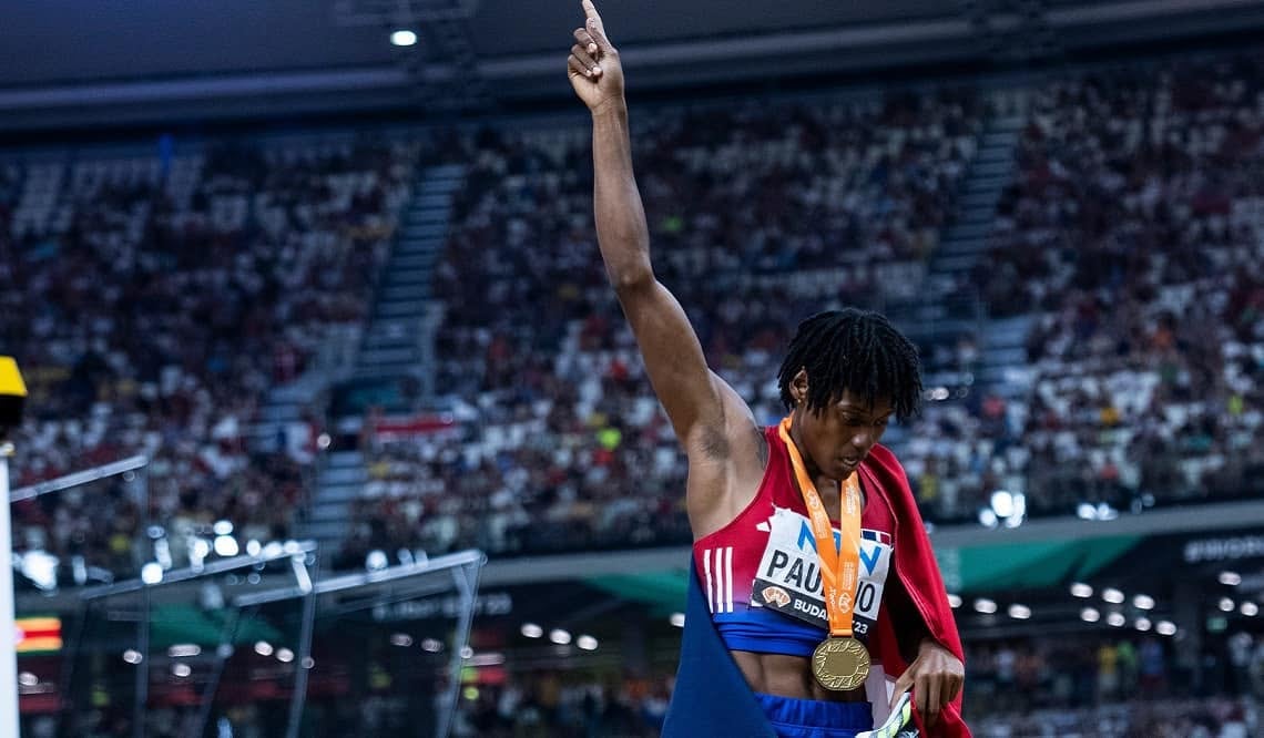 Con cinco triunfos en cinco presentaciones y marcas por debajo de los 49 segundos, Marileidy Paulino llega como favorita a la final de la Liga Diamante. (Photo by Marise Nassour / World Athletics)