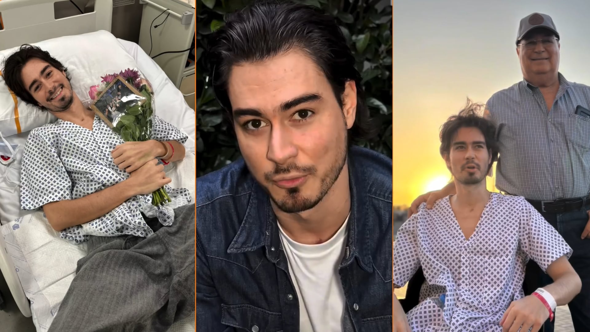 El actor compartió imágenes inéditas de su proceso de rehabilitación. (@manuelmasalva, Instagram)