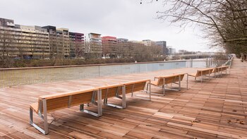 Otro ángulo de los edificios