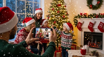 Fotografía nocturna en Navidad: guía