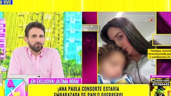 Rodrigo González aseguró en Amor y fuego que Ana Paula Consorte “estaría nuevamente embarazada” en medio de la polémica por las redes de Paolo Guerrero. Willax TV.