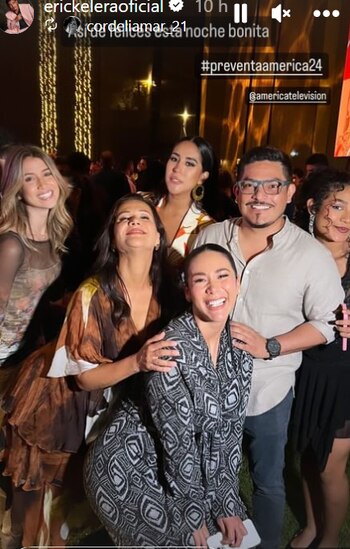 Erick Elera, Melissa Paredes, Mónica Sánchez y más actores de Al Fondo Hay Sitio en la preventa. IG