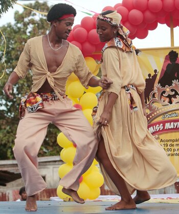 Baile en Costa de Caribe