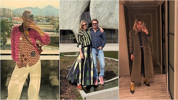 Las fotos de la escapada de Anita Espasandín y Benjamín Vicuña a Santiago de Chile: “Qué lindo es tu país”