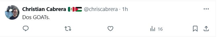 usuarios comentaron sobre el cumpleaños de Sheinbaum y Messi. (Captura de pantalla, X)