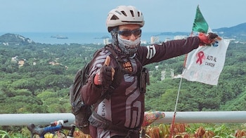 ¿Quién es Rafael Zarco? El “Ciclista de Fe” que recorrerá todo México para apoyar la lucha contra el cáncer infantil
