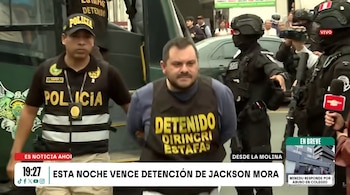 Vence detención preliminar de presuntos integrantes de 'Los Arquitectos del Fraude': ¿qué pasará con Jackson Mora? Captura: Latina.