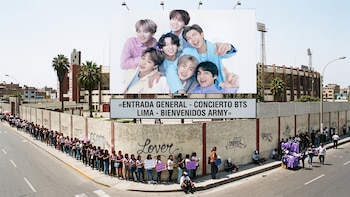 BTS ya está en Lima y ARMY hace cola en San Marcos a días del primer concierto: “¡Adiós, a las carpas!”