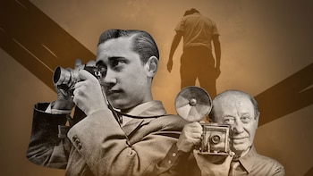 Enrique Metinides (Foto arte: Infobae)