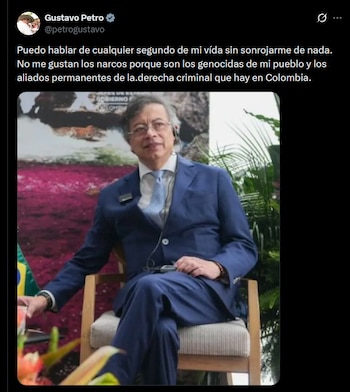 Gustavo Petro disse não