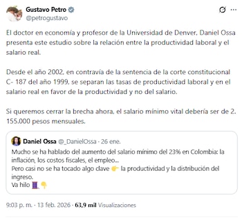 El jefe de Estado precisó