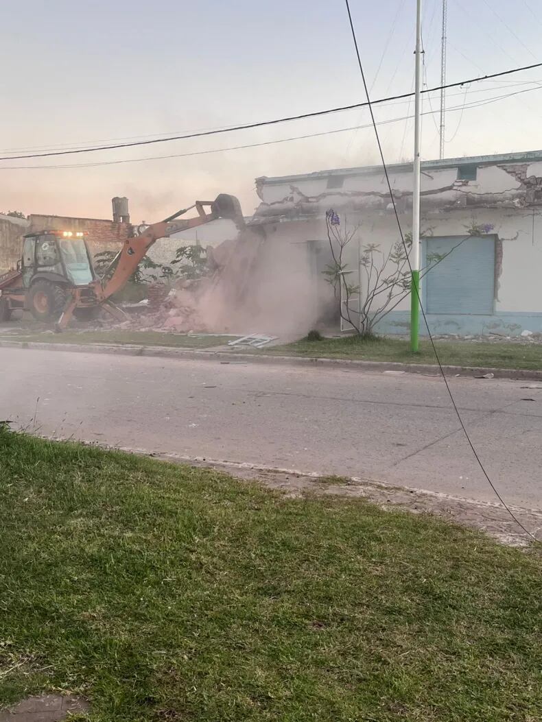 El otro obrero fue rescatado con fracturas y permanece bajo seguimiento médico (Fotos: Data Chaco)