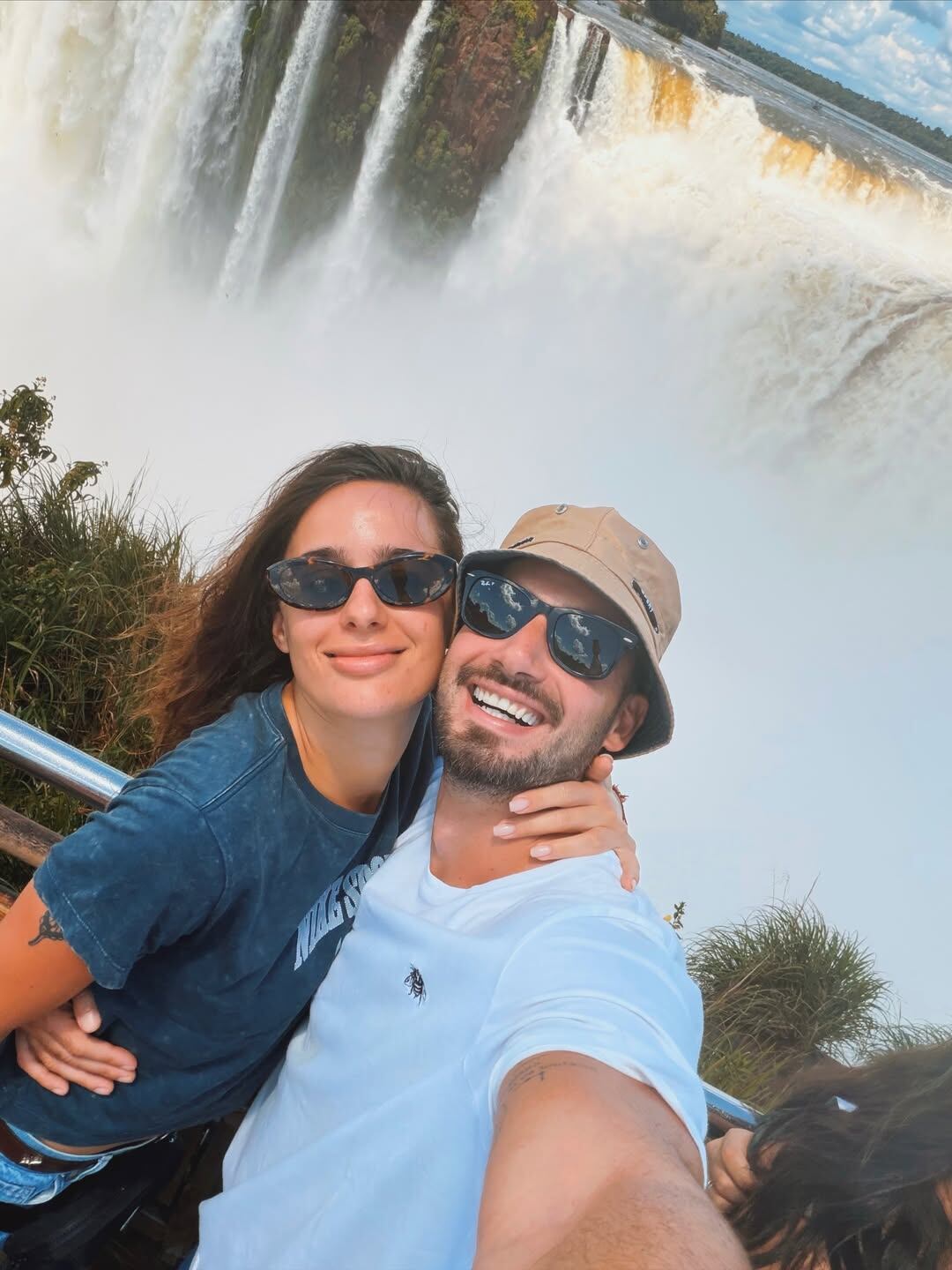 La pareja se tomó un descanso de sus ocupaciones y partieron a la que es considerada una de las maravillas modernas del mundo