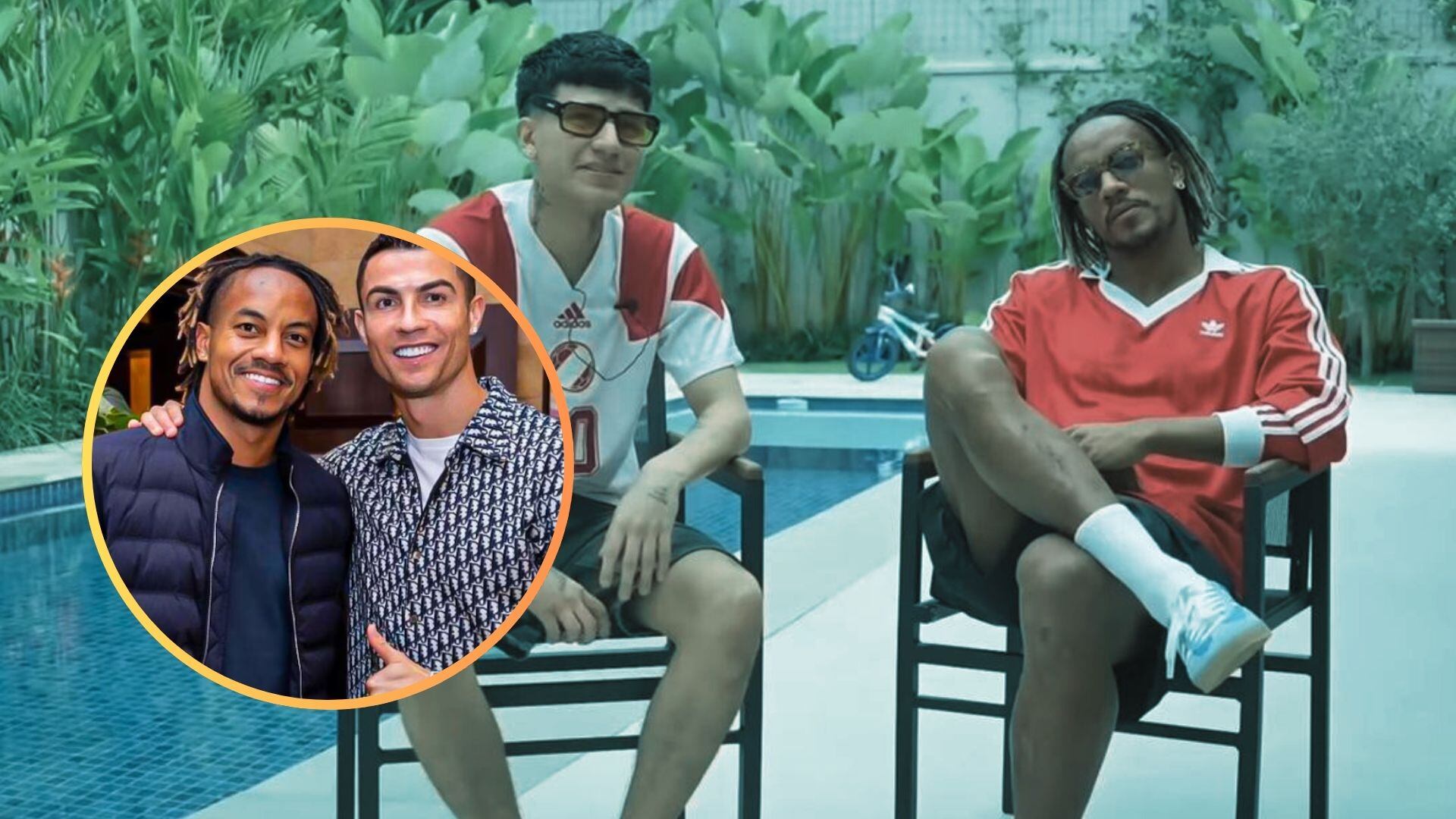 André Carrillo contó detalles de su encuentro con Cristiano Ronaldo en Arabia Saudita.