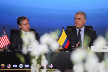 El presidente de Colombia, Iván