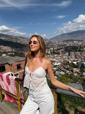 Ferragni compartió varias fotos en