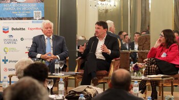 Durante su disertación, el subsecretario