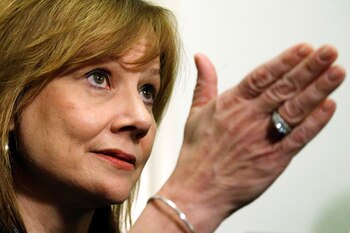 Mary Barra, CEO de General