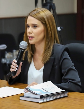 Aixa Zelaya fue nombrada consejera propietaria interina tras la licencia otorgada a Ana Paola Hall para asumir funciones diplomáticas en España. (FOTO: La Prensa)